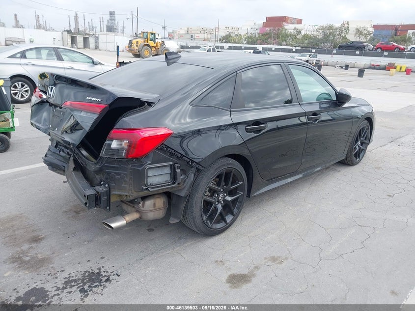 Vin: 2hgfe2f56nh529077, lot: 46639237, honda civic sport 20224