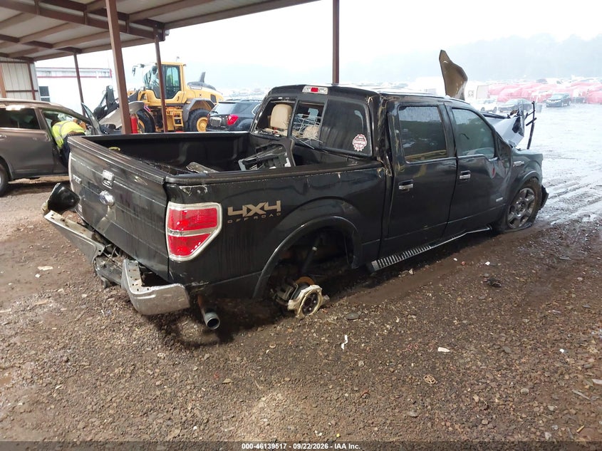 Vin: 1ftfw1et0dfc24311, lot: 46639251, ford f-150 lariat 20134