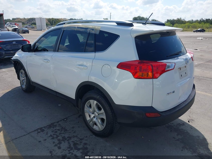 Vin: 2t3zfrev8ew101210, lot: 46639272, toyota rav4 le 20143