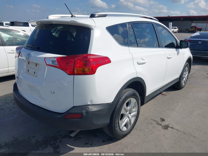 Vin: 2t3zfrev8ew101210, lot: 46639272, toyota rav4 le 20144
