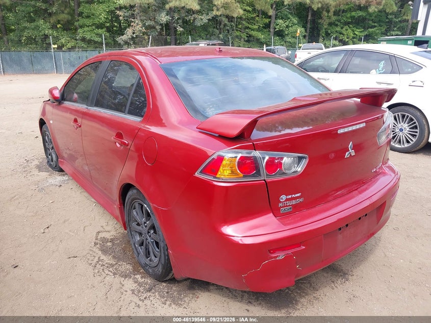 Vin: ja32v2fw1cu019007, lot: 46639280, mitsubishi lancer se 20123