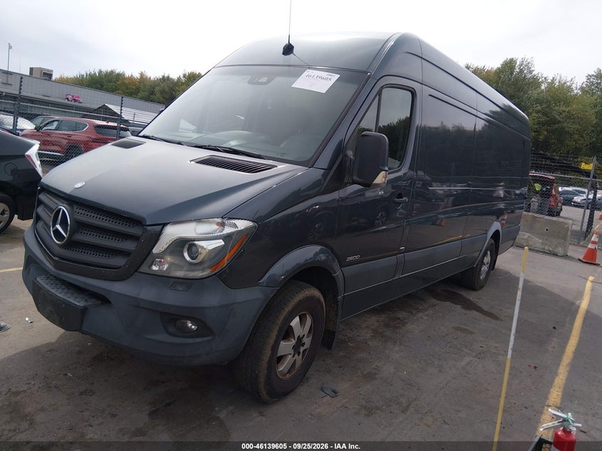 Vin: wd3pe8cc0fp164864, lot: 46639339, mercedes-benz sprinter 2500 high roof 20152