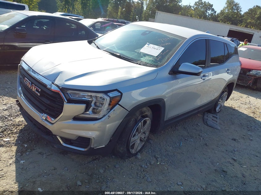 Vin: 3gkalmev7nl116706, lot: 46639341, gmc terrain fwd sle 20222