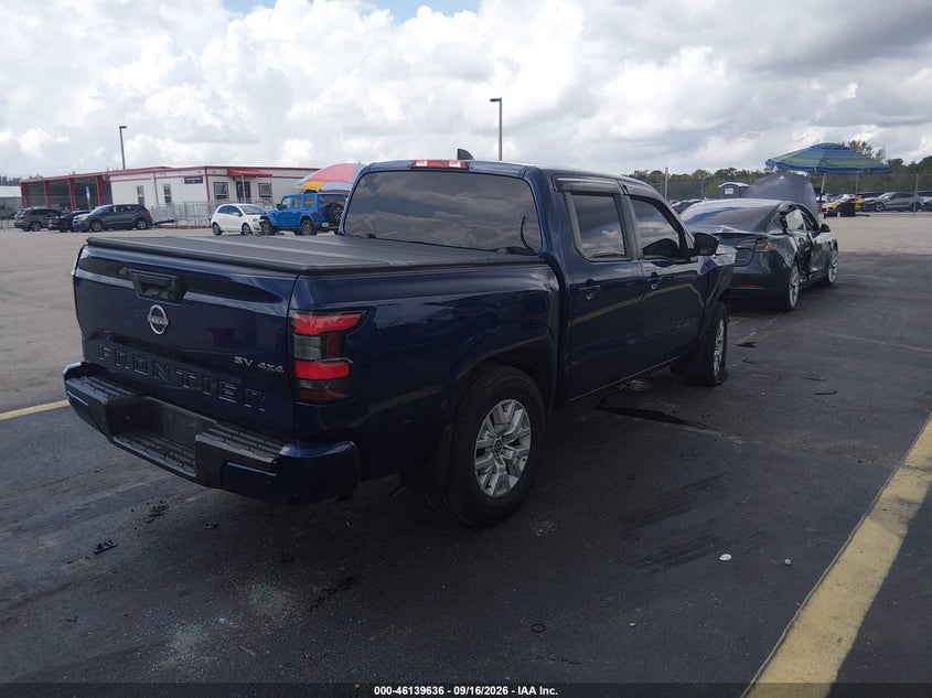 Vin: 1n6ed1ek4nn653125, lot: 46639370, nissan frontier sv 4x4 20224
