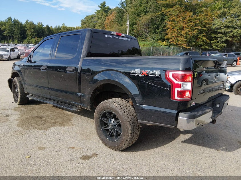 Vin: 1ftew1e55jfe33374, lot: 46639385, ford f-150 xlt 20183