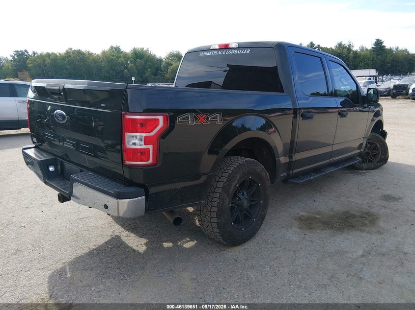 Vin: 1ftew1e55jfe33374, lot: 46639385, ford f-150 xlt 20184