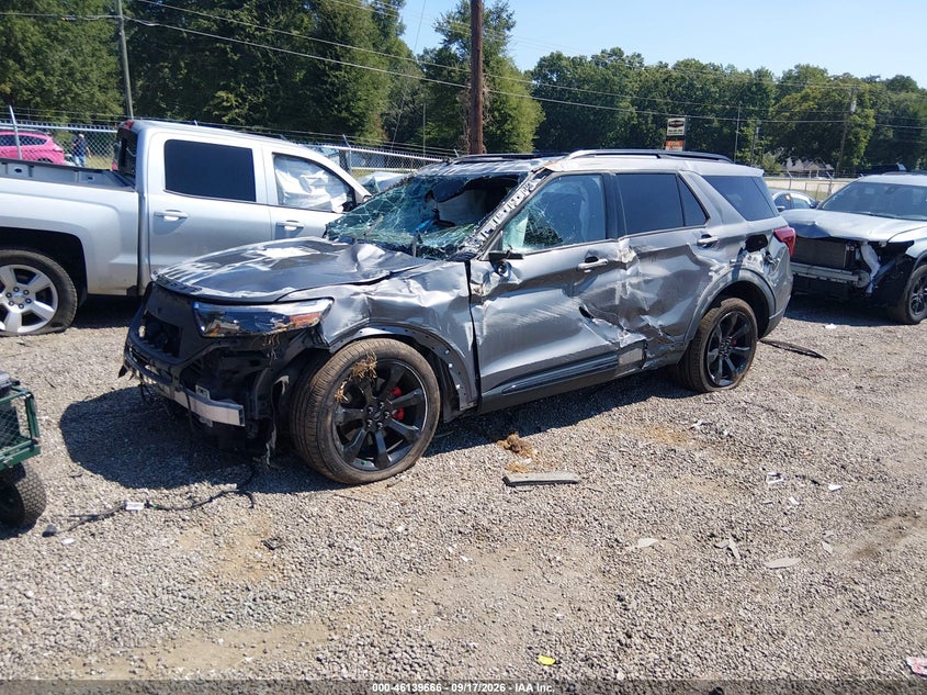 Vin: 1fm5k8gc3mgc22524, lot: 46639400, ford explorer st 20212