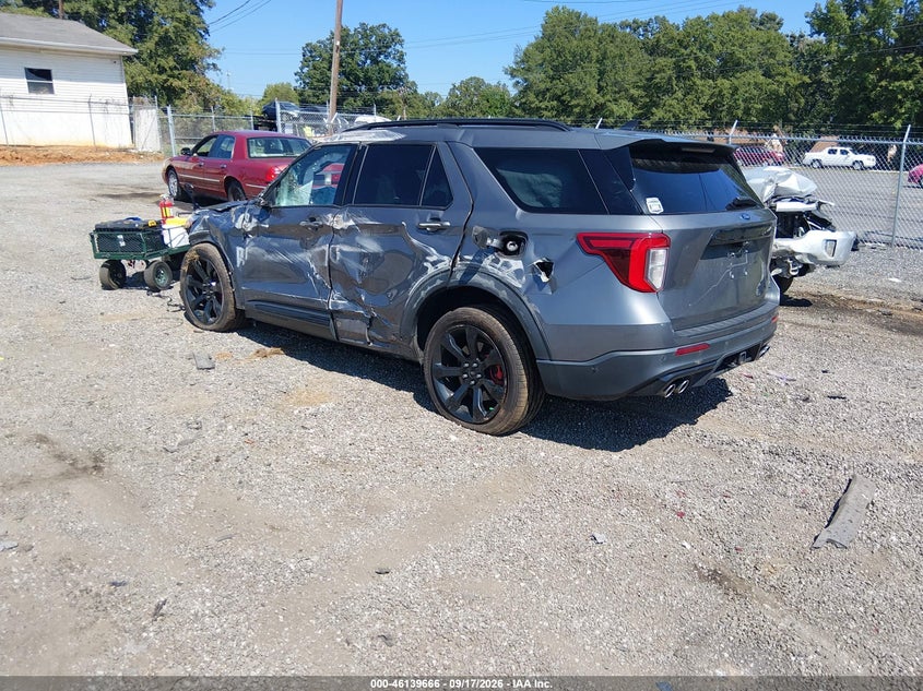 Vin: 1fm5k8gc3mgc22524, lot: 46639400, ford explorer st 20213
