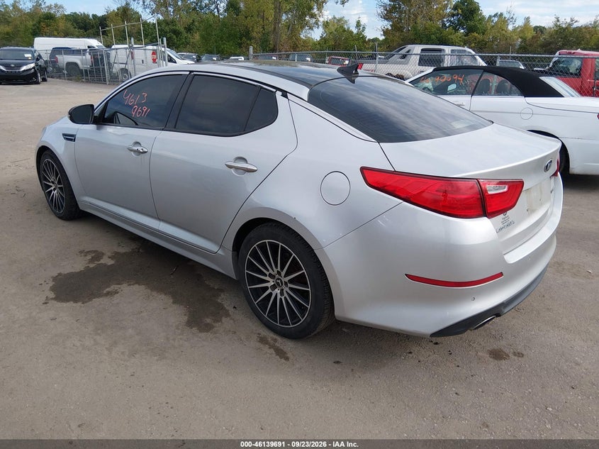 Vin: 5xxgn4a78eg265662, lot: 46639426, kia optima ex 20143