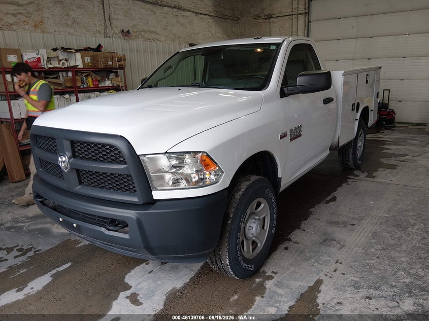 Vin: 3c7wr5aj0gg357806, lot: 46639440, ram 2500 tradesman 20162