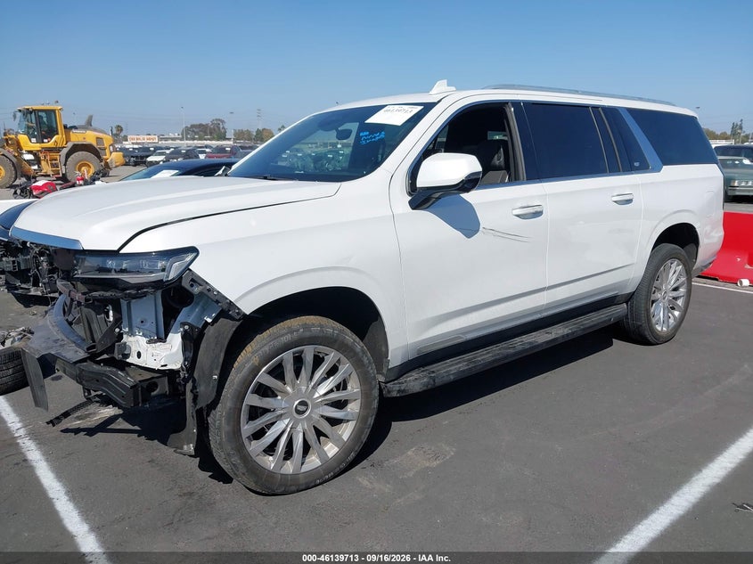Vin: 1gys4kkl7pr363279, lot: 46639447, cadillac escalade esv 4wd premium luxury 20232