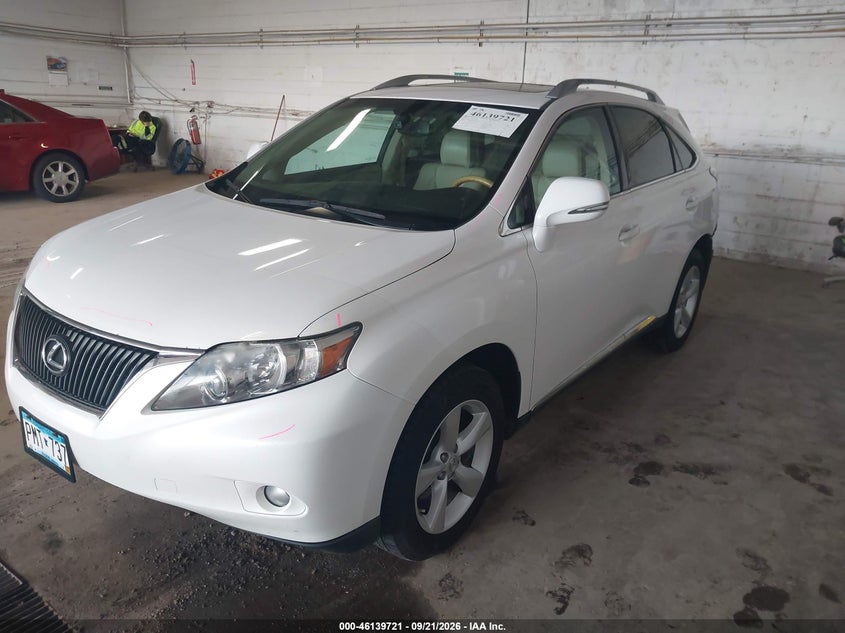 Vin: 2t2bk1ba4ac022553, lot: 46639455, lexus rx 350 20102