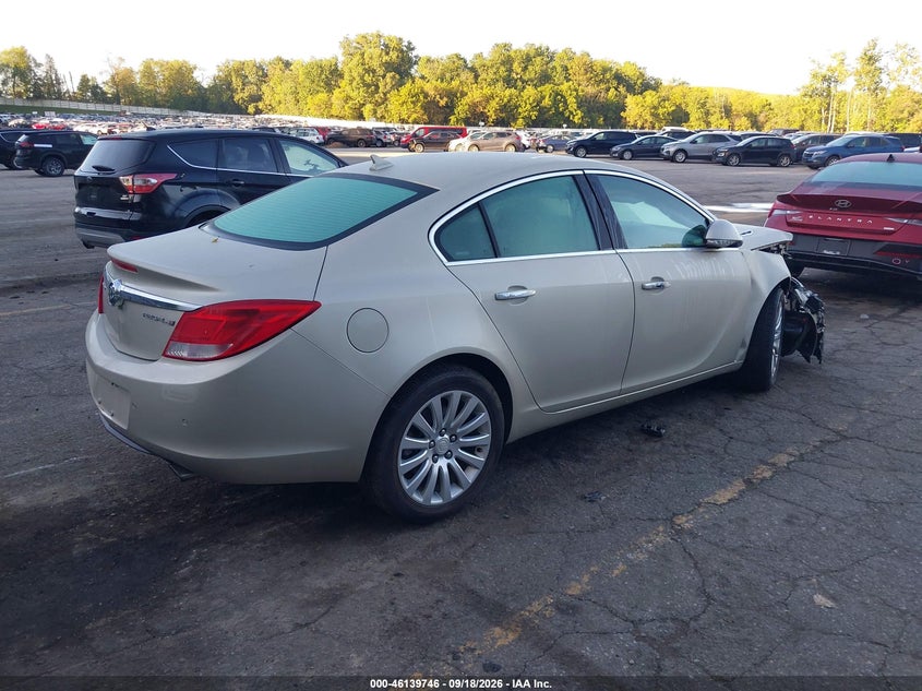 Vin: 2g4gs5ev7d9228515, lot: 46639480, buick regal turbo - premium 1 20134