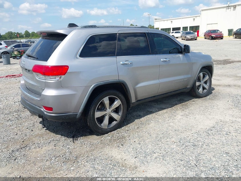Vin: 1c4rjebg5fc700759, lot: 46639490, jeep grand cherokee limited 20154