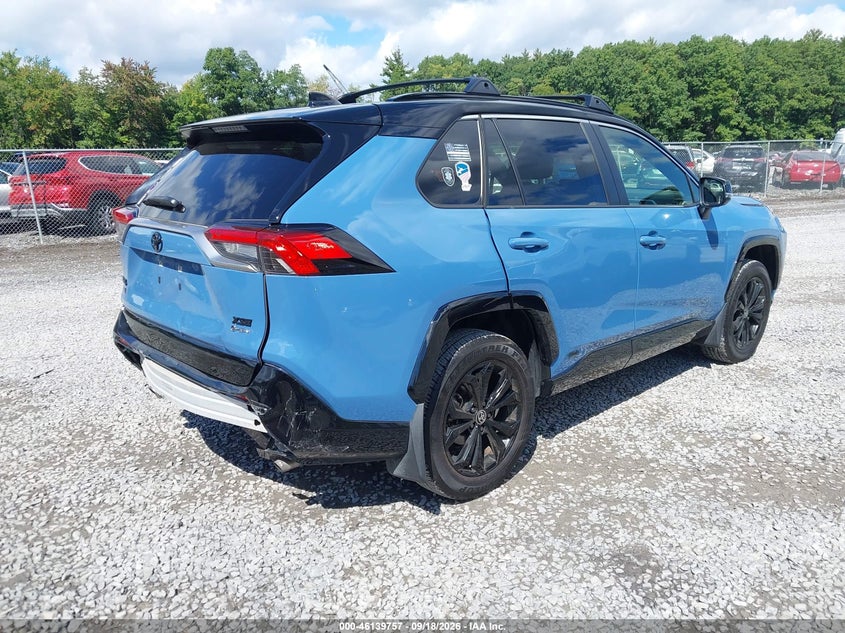 Vin: jtme6rfv4sd580201, lot: 46639491, toyota rav4 hybrid xse 20254