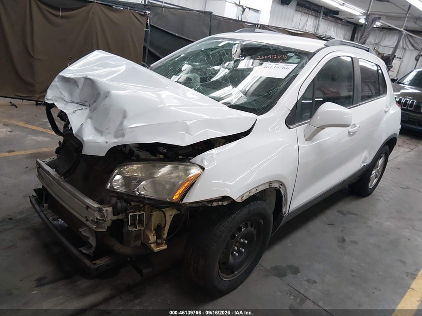 Vin: 3gncjlsb0gl141360, lot: 46639501, chevrolet trax lt 20162