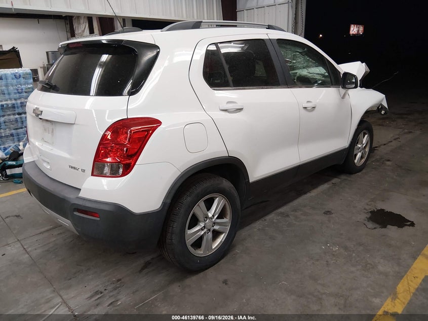 Vin: 3gncjlsb0gl141360, lot: 46639501, chevrolet trax lt 20164