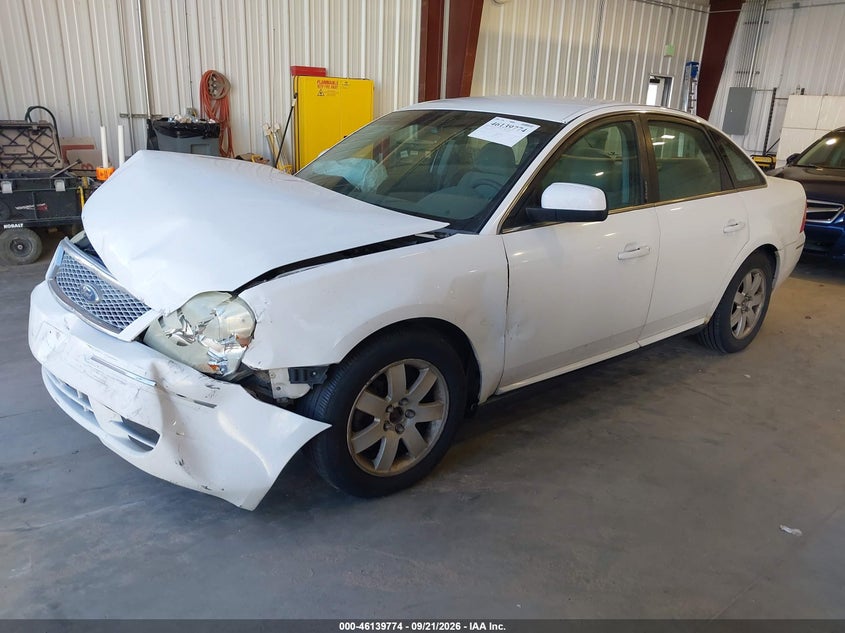 FORD FIVE HUNDRED 2007 VIN 1FAHP24127G148073