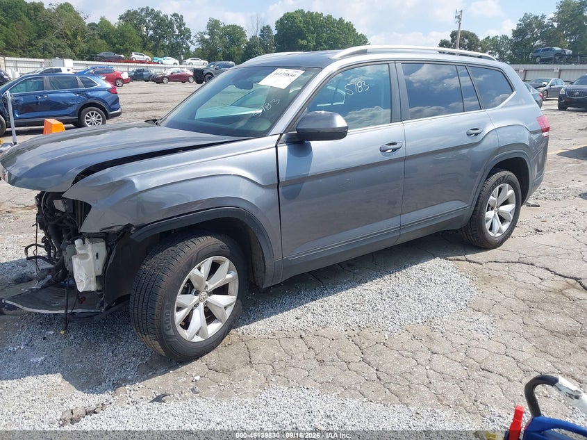 Vin: 1v2dr2ca4jc555183, lot: 46639564, volkswagen atlas 3.6l v6 se/3.6l v6 se w/technology 20182