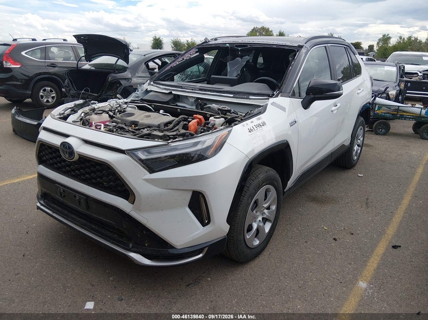 Vin: jtmeb3fv1pd163909, lot: 46639574, toyota rav4 prime xse 20232