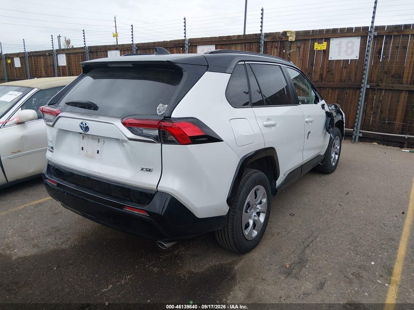 Vin: jtmeb3fv1pd163909, lot: 46639574, toyota rav4 prime xse 20234