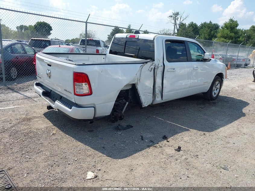 Vin: 1c6rrffg0kn674859, lot: 46639596, ram 1500 big horn/lone star  4x4 5'7 box 20194