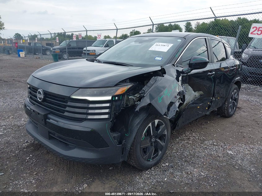 Vin: 3n8ap6cb7sl350655, lot: 46639605, nissan kicks sv intelligent awd 20252