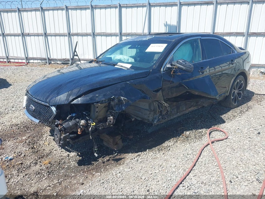 Vin: 1fahp2kt5fg176677, lot: 46639625, ford taurus sho 20152