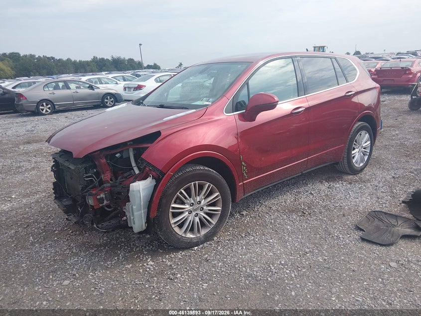 Vin: lrbfxcsa5hd008031, lot: 46639627, buick envision preferred 20172