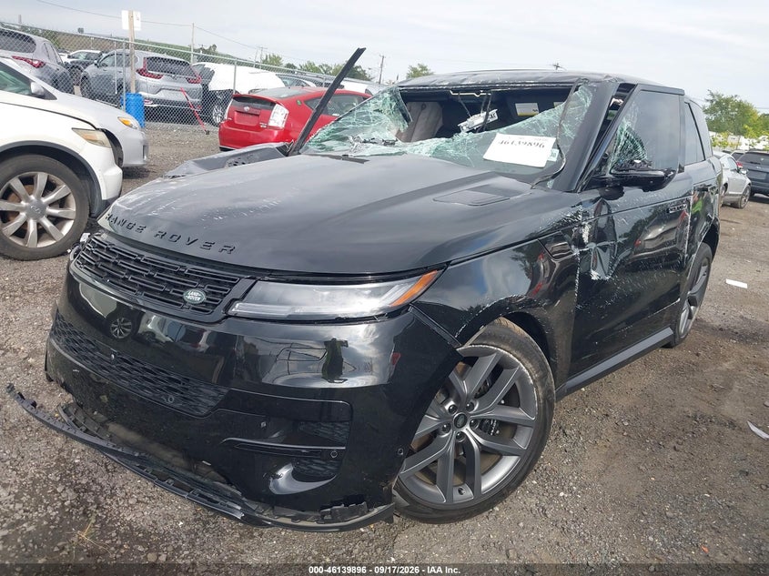 Vin: sal1p9eu6sa462066, lot: 46639630, land rover range rover sport p360 se 20252