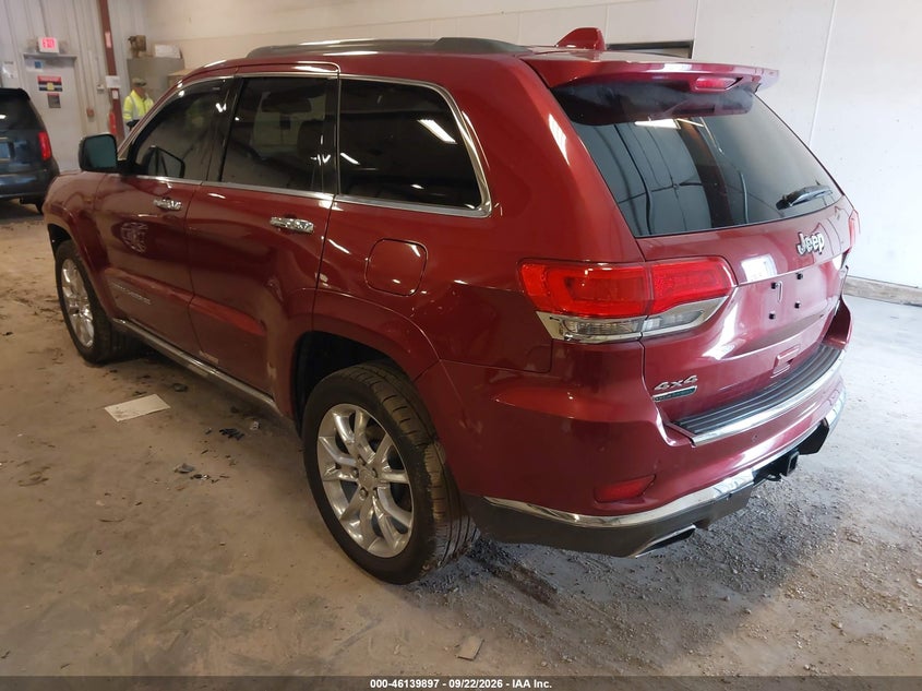 Vin: 1c4rjfjm3ec310058, lot: 46639631, jeep grand cherokee summit 20143