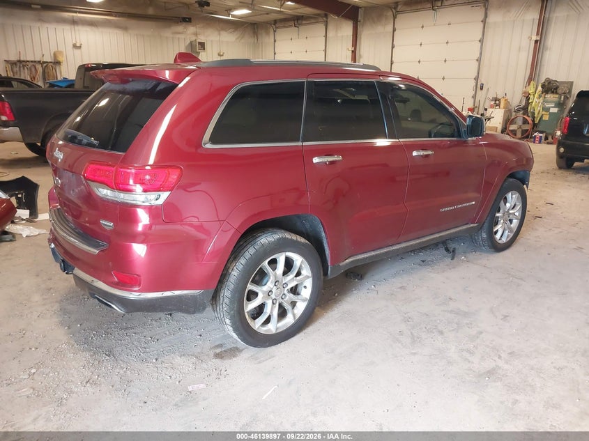 Vin: 1c4rjfjm3ec310058, lot: 46639631, jeep grand cherokee summit 20144