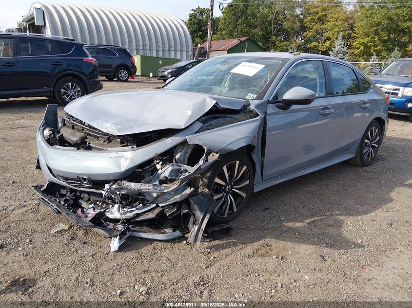 Vin: 2hgfe1f75rh311682, lot: 46639645, honda civic ex 20242