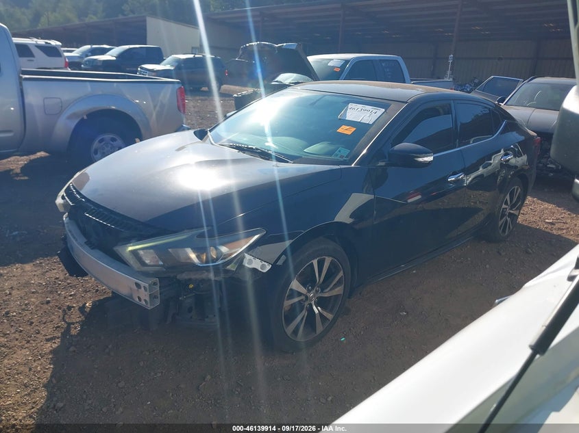 Vin: 1n4aa6ap5jc377428, lot: 46639648, nissan maxima 3.5 sv 20182