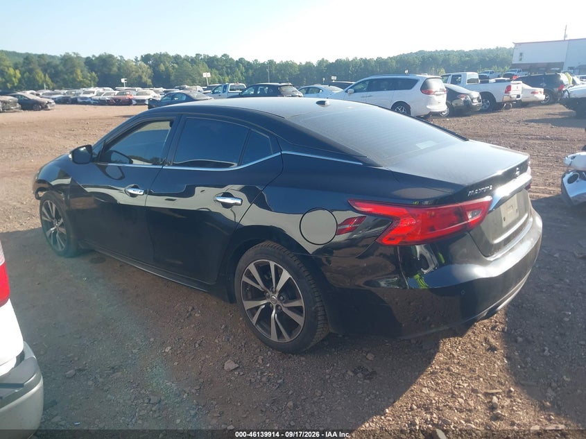 Vin: 1n4aa6ap5jc377428, lot: 46639648, nissan maxima 3.5 sv 20183