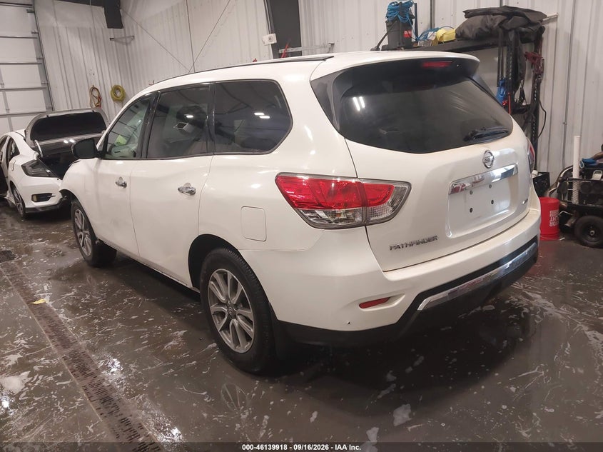 Vin: 5n1ar2mm6ec632120, lot: 46639652, nissan pathfinder s 20143