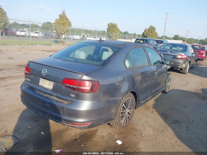 Vin: 3vwd17aj5gm249770, lot: 46639670, volkswagen jetta 1.8t sport 20164