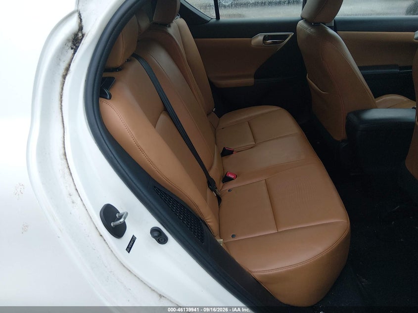LEXUS CT 200H 2013 VIN JTHKD5BH6D2157487