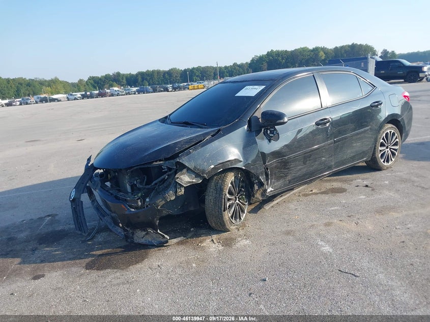Vin: 2t1burhe2fc407401, lot: 46639681, toyota corolla s premium 20152