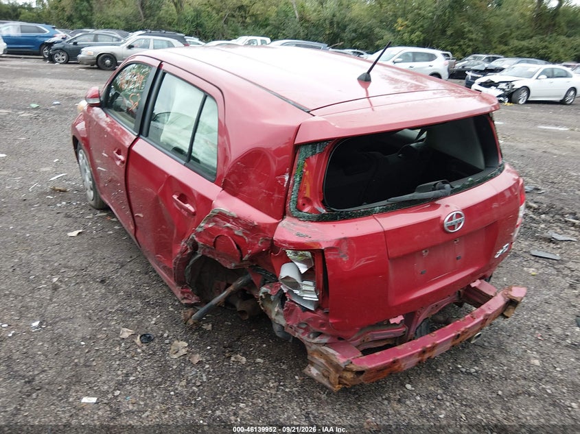 Vin: jtkku4b43c1027401, lot: 46639686, scion xd 20123