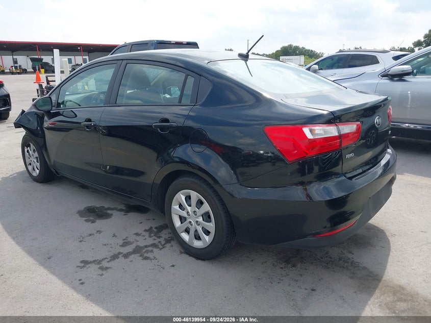 Vin: knadm4a31h6071641, lot: 46639688, kia rio lx 20173
