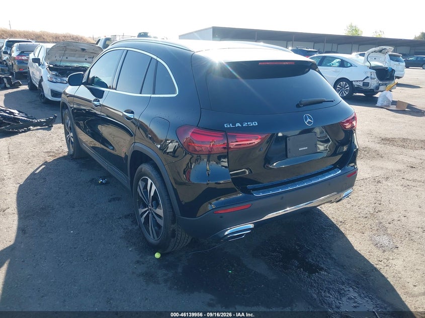 Vin: w1n4n4gb7sj681734, lot: 46639690, mercedes-benz gla 250 4matic 20253