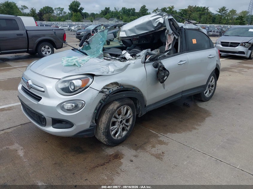 Vin: zfbcfybt8gp409482, lot: 46639711, fiat 500x easy 20162