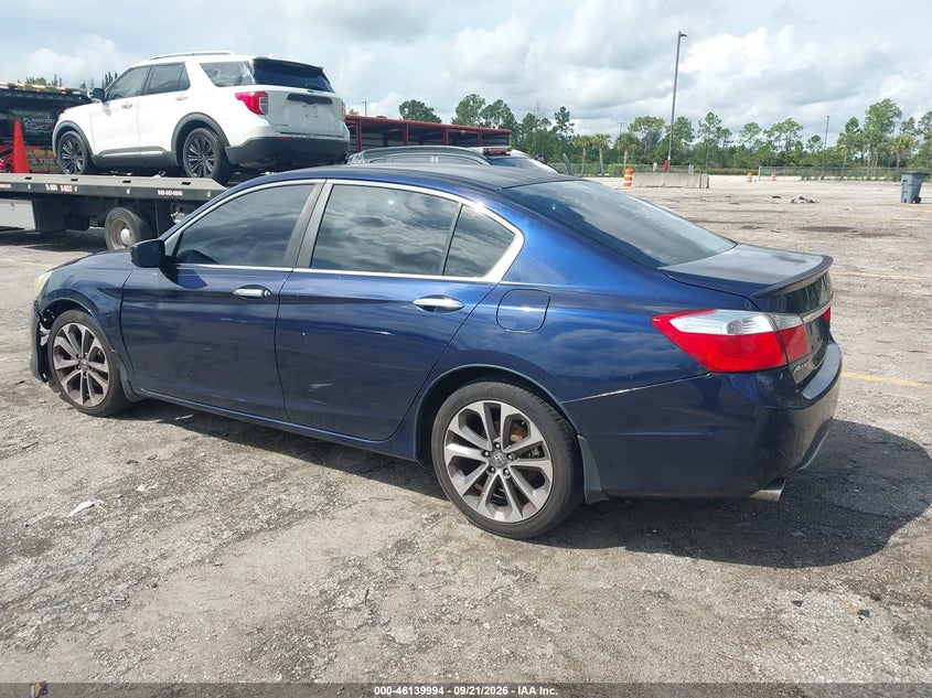 Vin: 1hgcr2f51ea309061, lot: 46639728, honda accord sport 20143