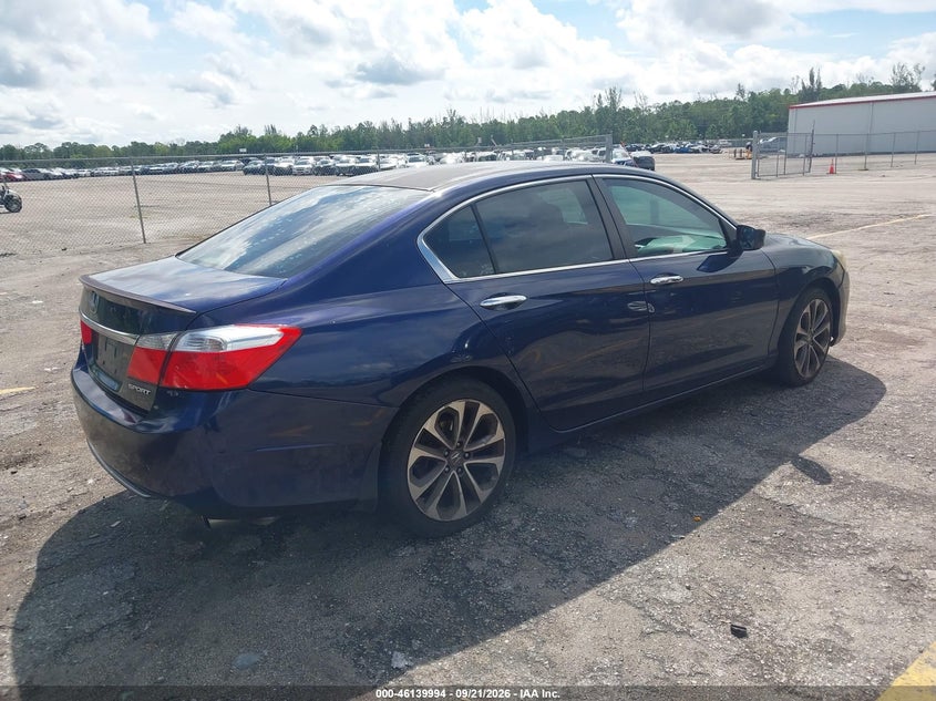 Vin: 1hgcr2f51ea309061, lot: 46639728, honda accord sport 20144
