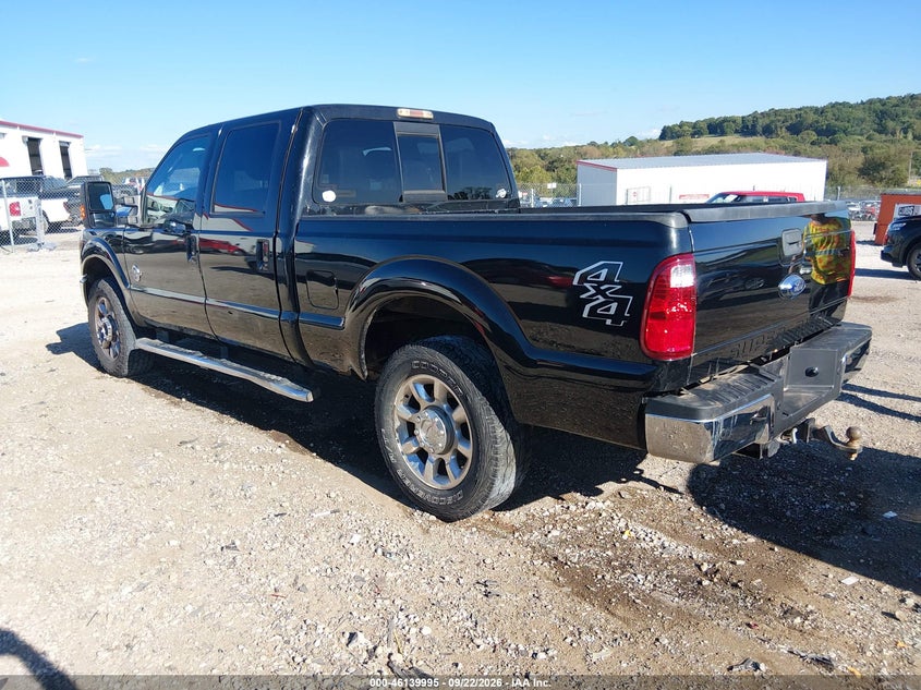 Vin: 1ft7w2bt5dea47033, lot: 46639729, ford f-250 lariat 20133