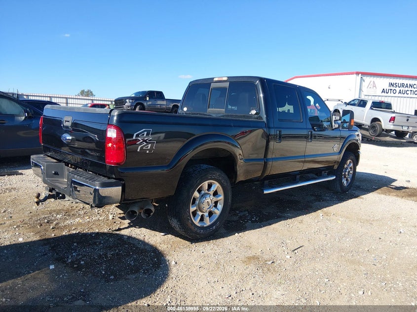Vin: 1ft7w2bt5dea47033, lot: 46639729, ford f-250 lariat 20134