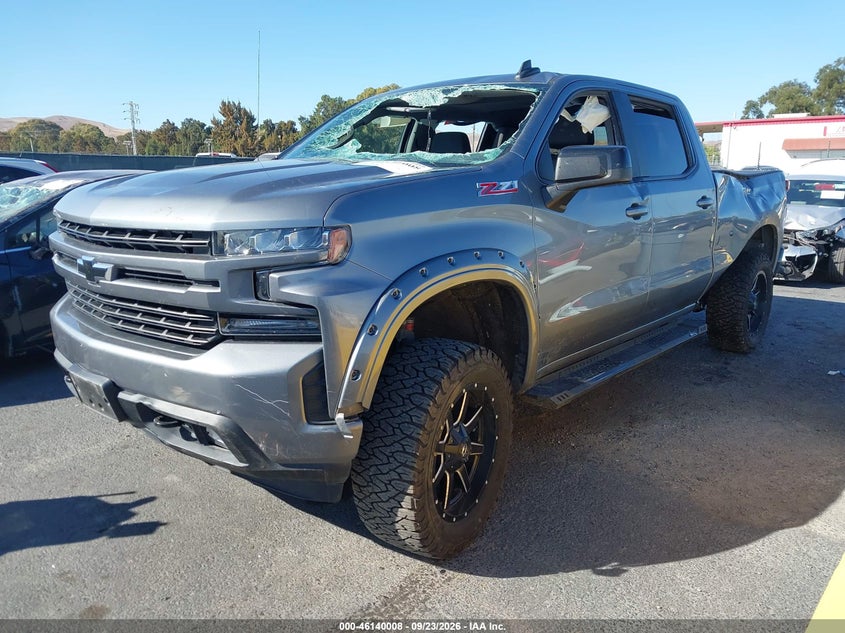 Vin: 3gcuyeed7kg237540, lot: 46639742, chevrolet silverado 1500 rst 20192