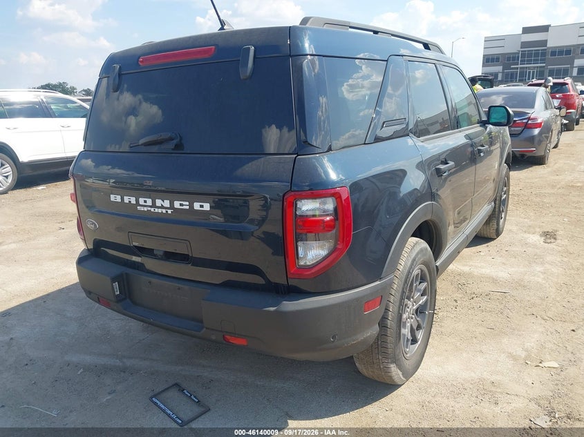 Vin: 3fmcr9b66pre20828, lot: 46639743, ford bronco sport big bend 20234