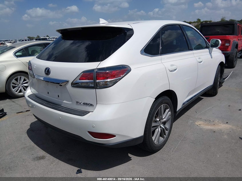 Vin: 2t2zb1ba9fc003261, lot: 46639748, lexus rx 450h 20154